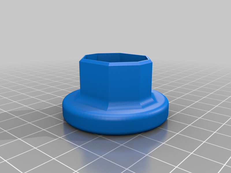 Lacrosse stick end cap