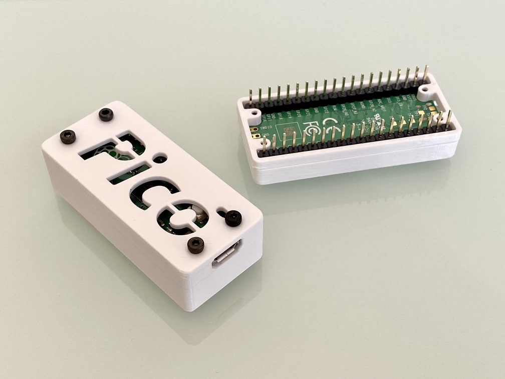 Slim modular Raspberry Pi Pico Case