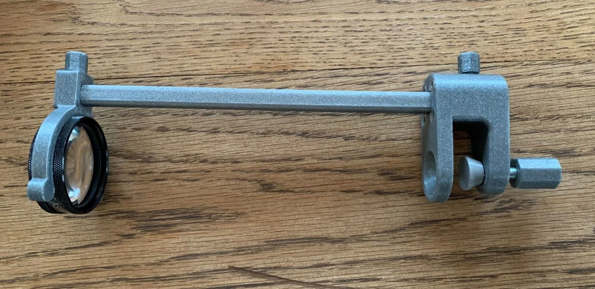 Phone fundus camera adapter