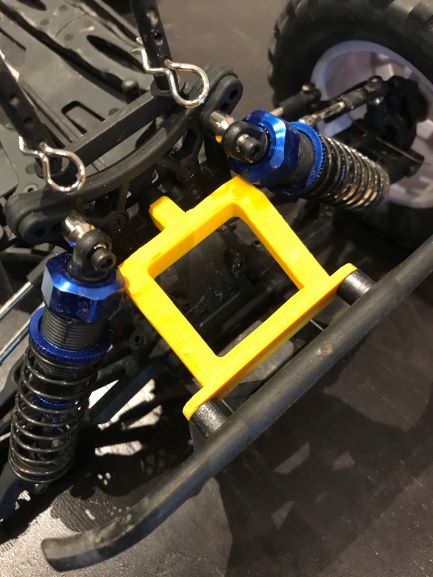 FTX Bugsta/Carnage/Outlaw font bumper support bracket