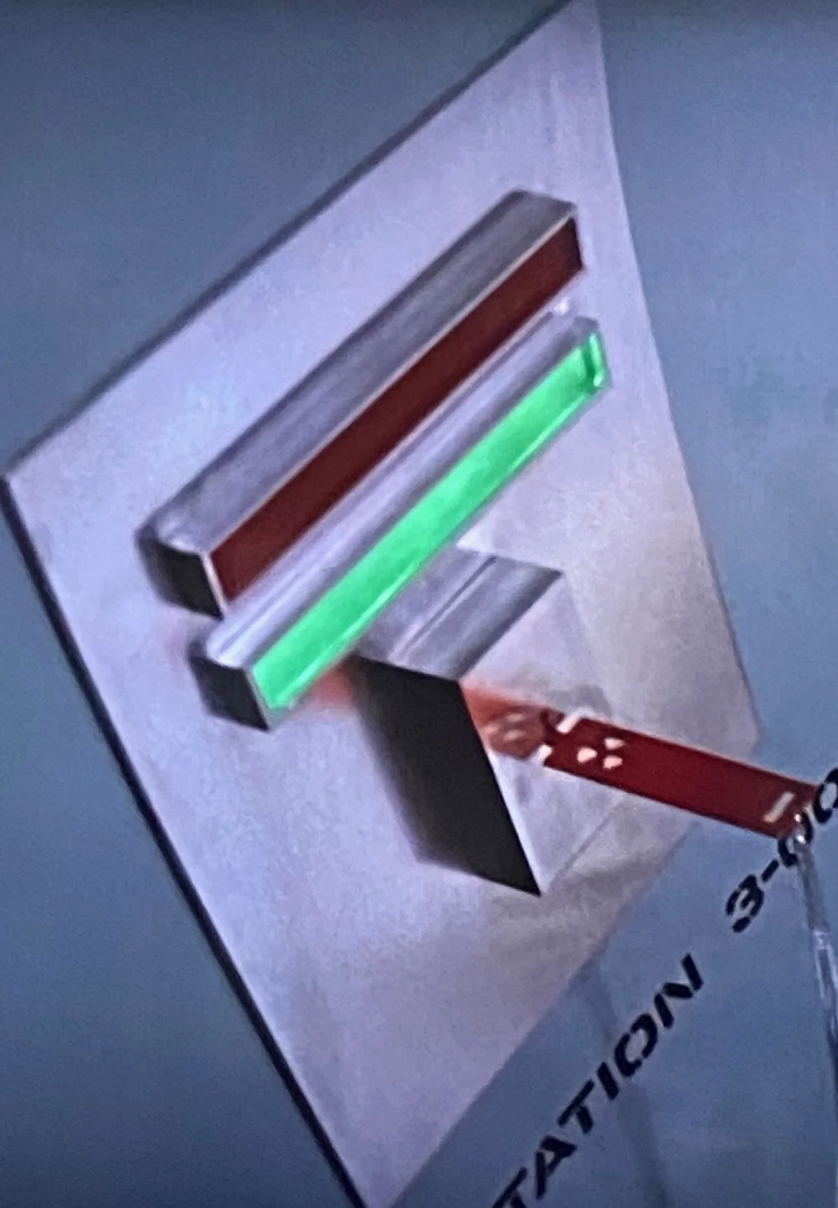 The Andromeda Strain auto-destruct cancel key