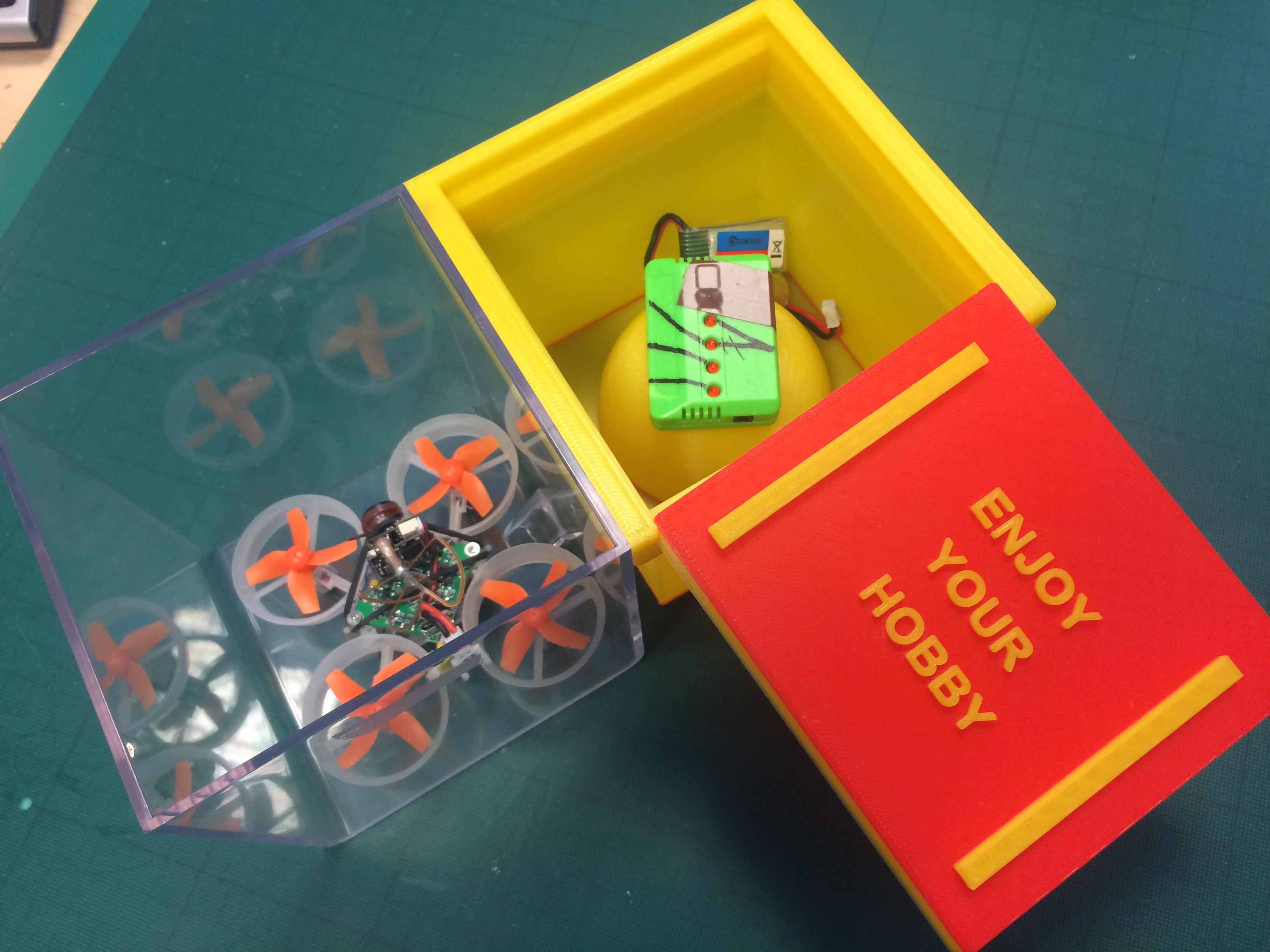 Box for TIny Whoop Eachine E010S 65mm Micro FPV Racing Quadcopter