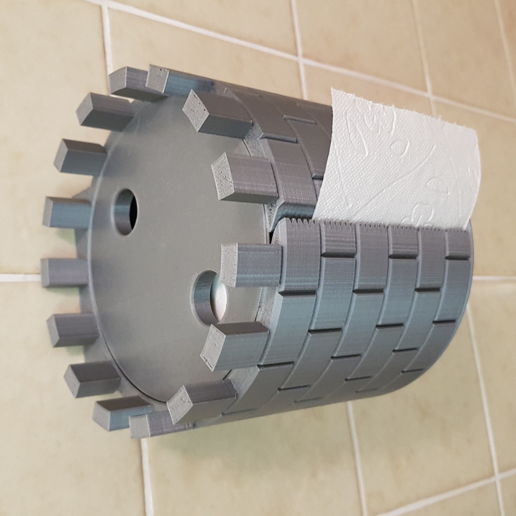 Toilet paper roll holder