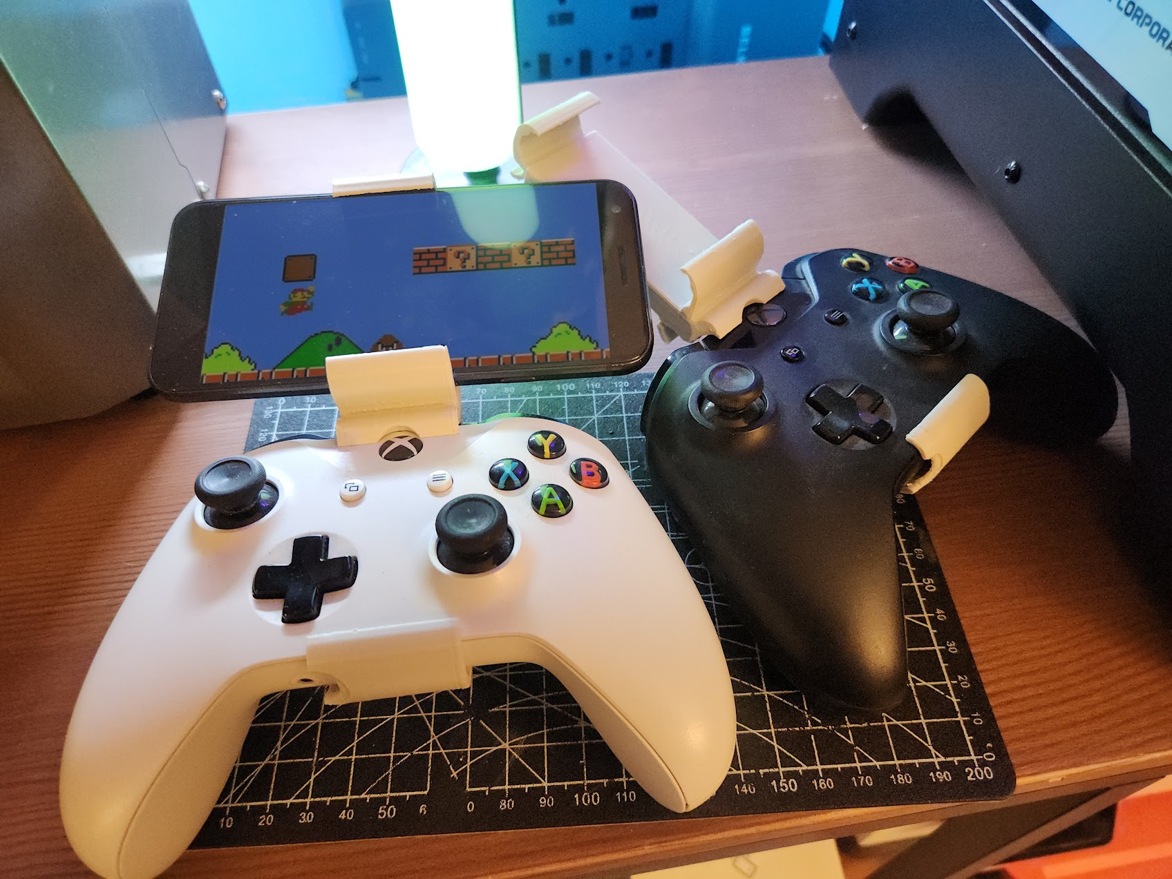 Xbox One [XB1] Xbox S [XBS] Controller Phone Mount [XBOX Cloud Gaming & XBOX Game Pass] - Simple & Complete