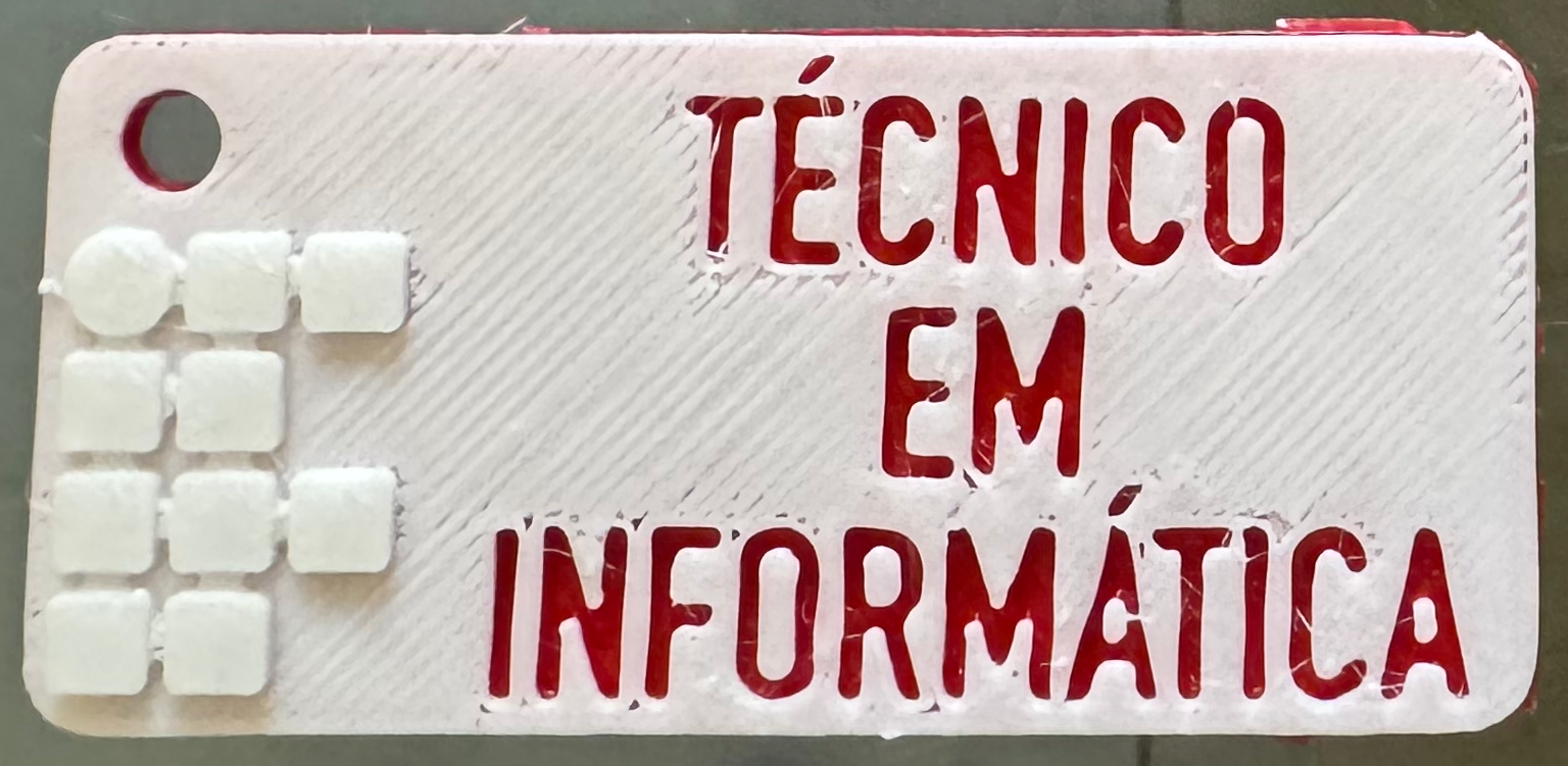 Chaveiro - Técnico em Informática - Instituto Federal de Educação, Ciência e Tecnologia de São Paulo