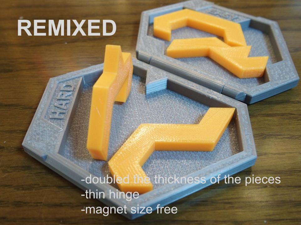 Puzzle of Evil with Thick pieces