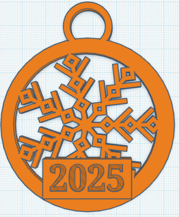 2025 Christmas Ornament