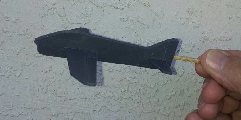 Aerobatic Rehearsal Stick Model Plane