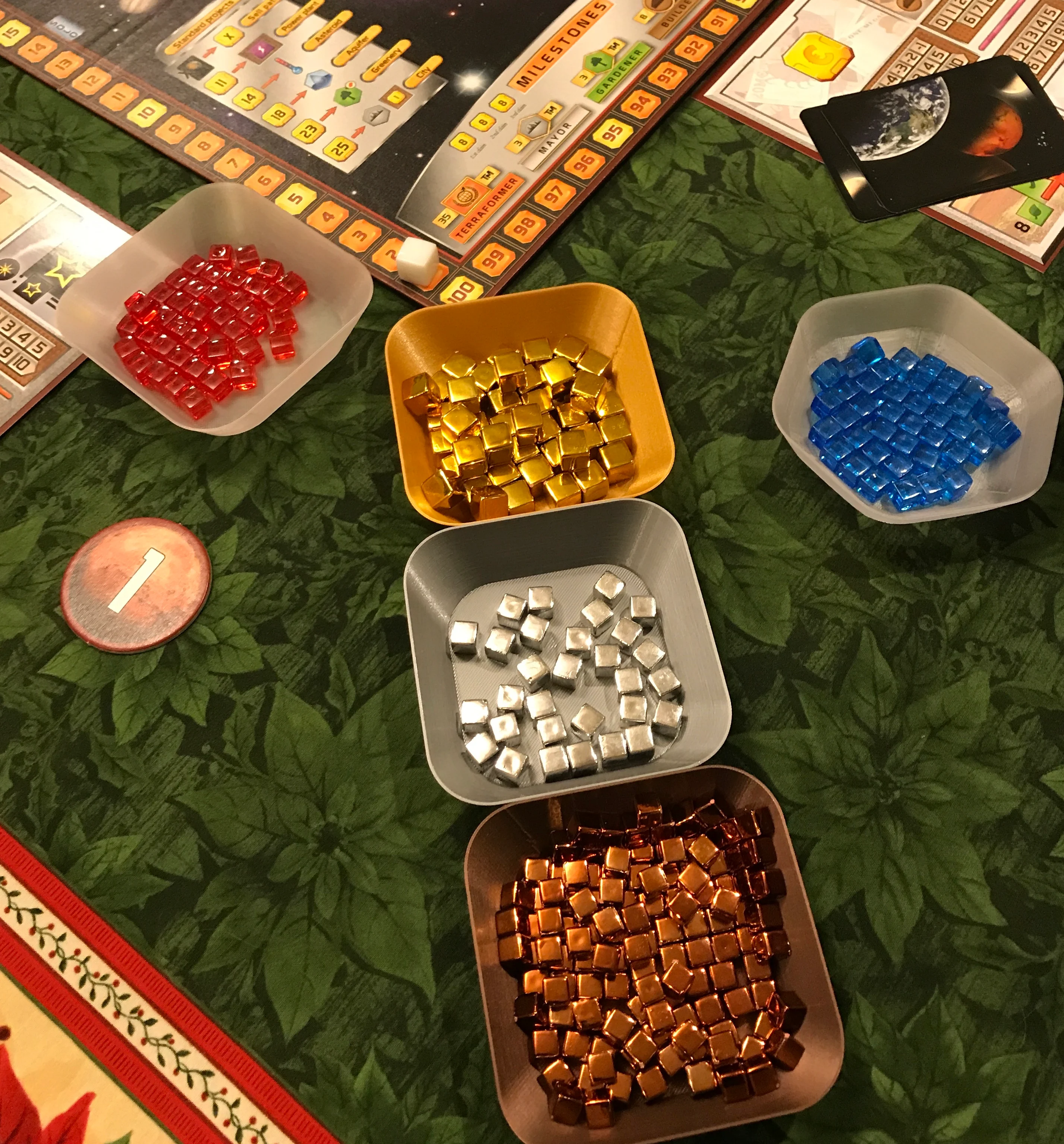 Gaming Tray Square and Hex