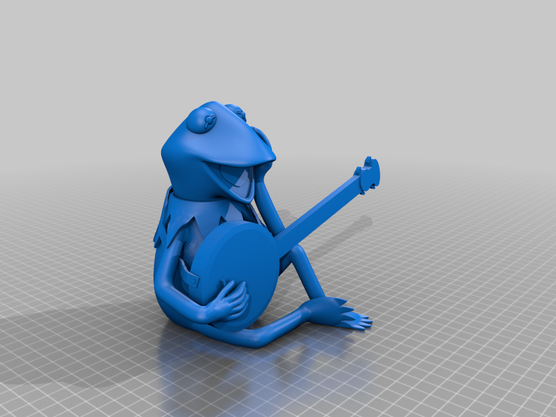 Kermit with Banjo