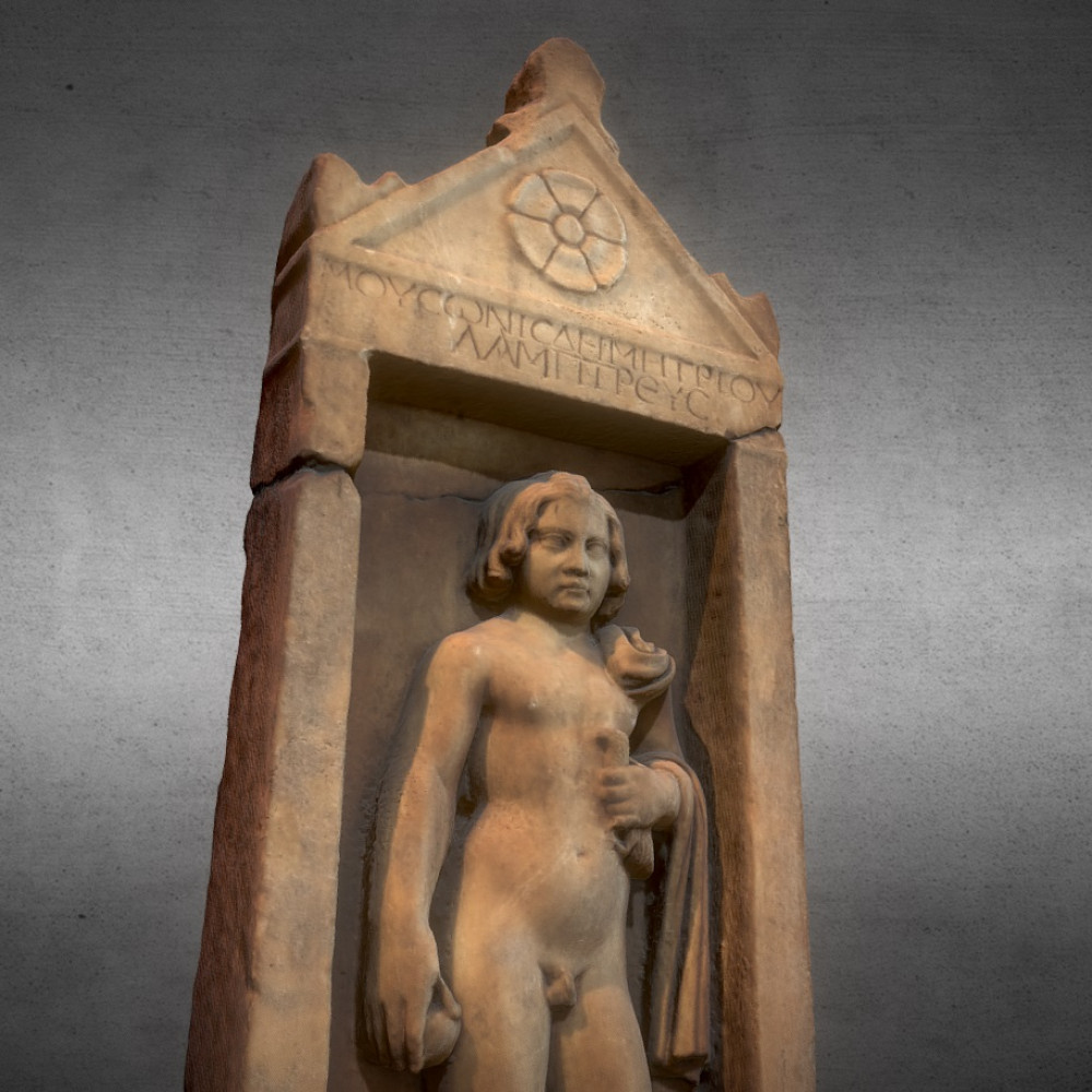 Attic burial stele