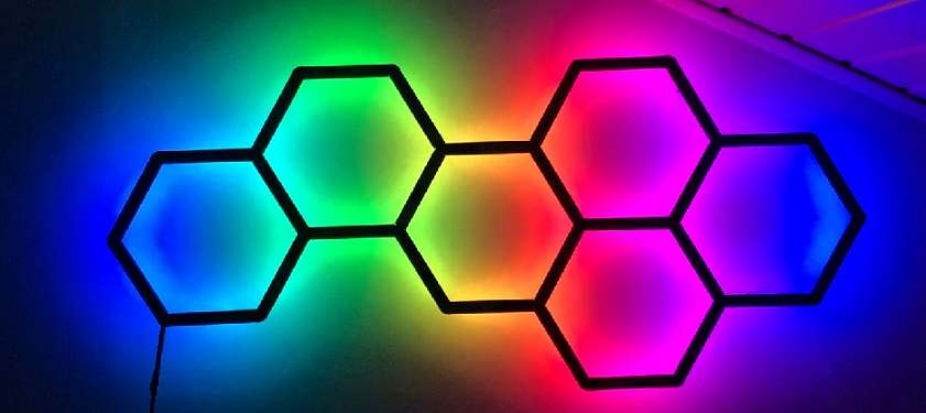 Hexagon lamp