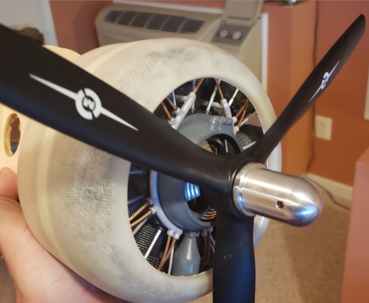 Wright Cyclone R-1820-97 Radial Engine