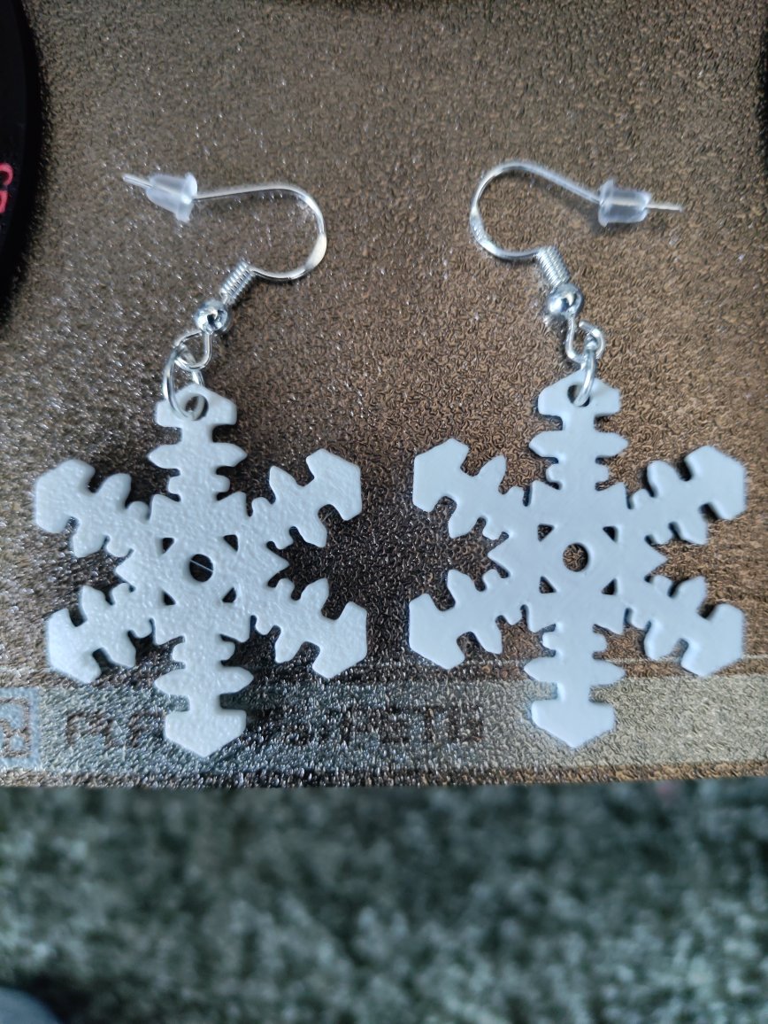 Snowflake Earrings