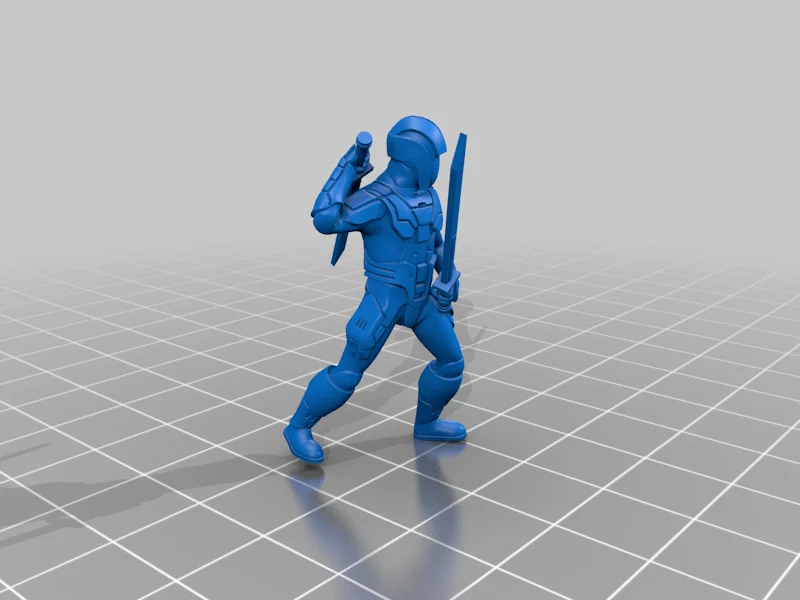 Ancient Dark Combat Trooper