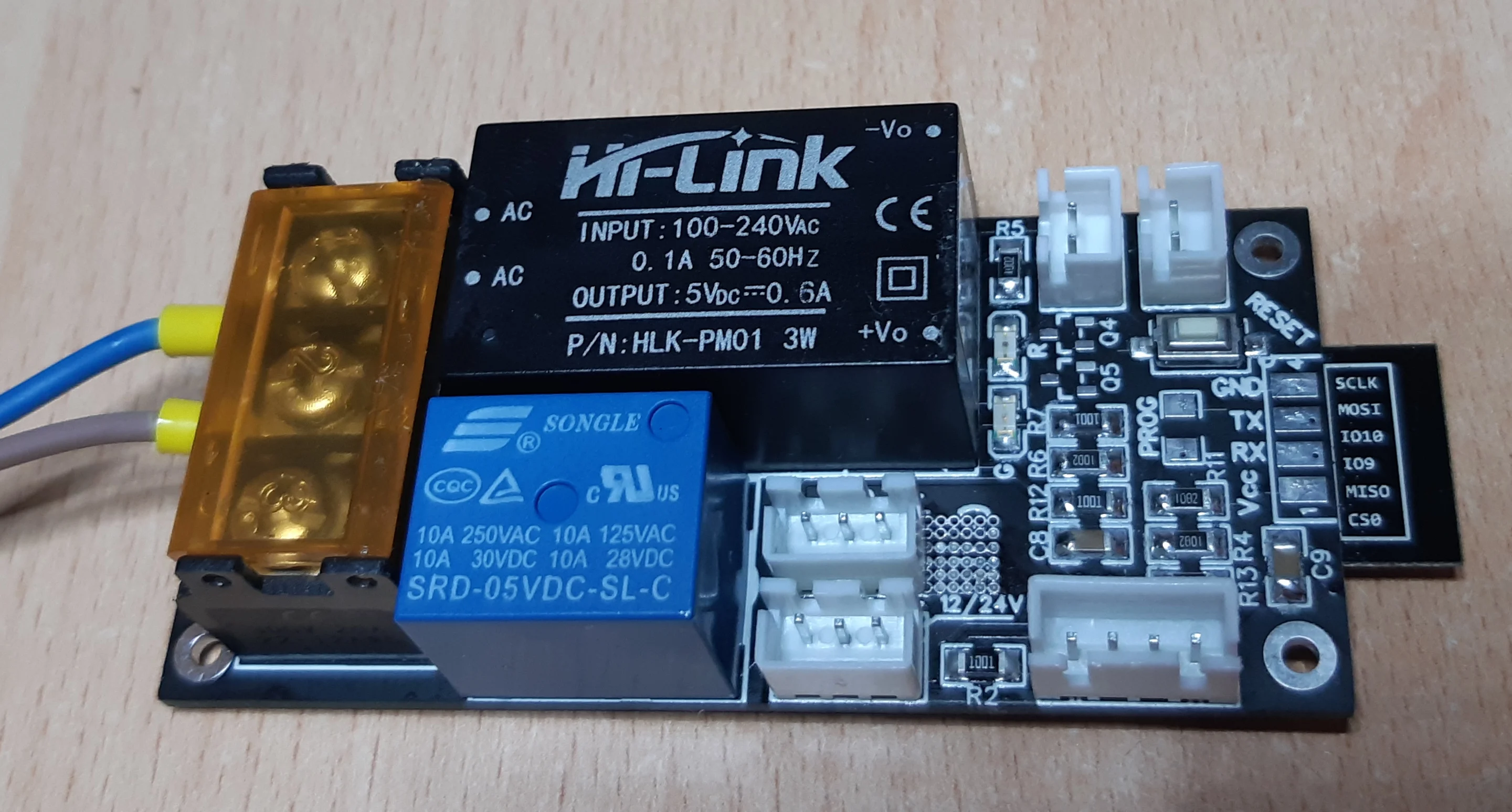 3D Printer Power and Light Control automation module