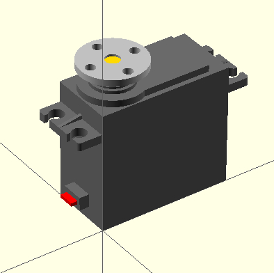 Dummy for Tower Pro MG995 / 996 DIGI Hi-Speed Servo