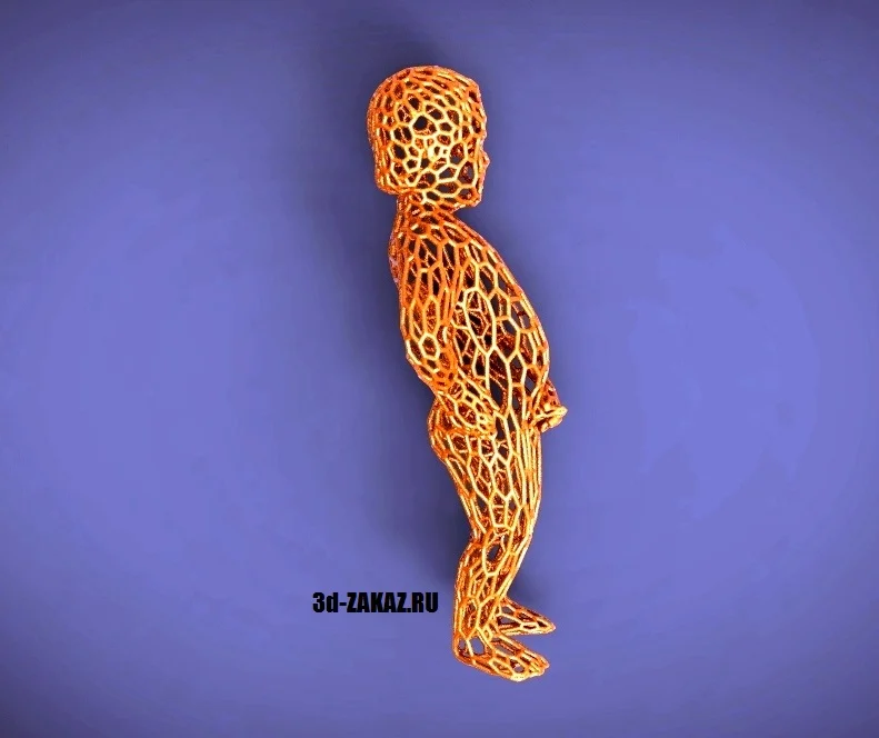 Manneken Pis style Voronoi