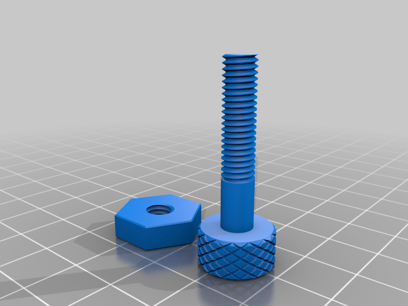 Functional Threaded M6 Screw