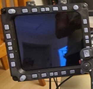 Generic MFD Multi function Display case with buttons using 9.7 inch LCD