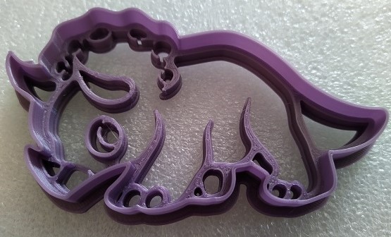 Triceratops Dinosaur Cookie Cutter