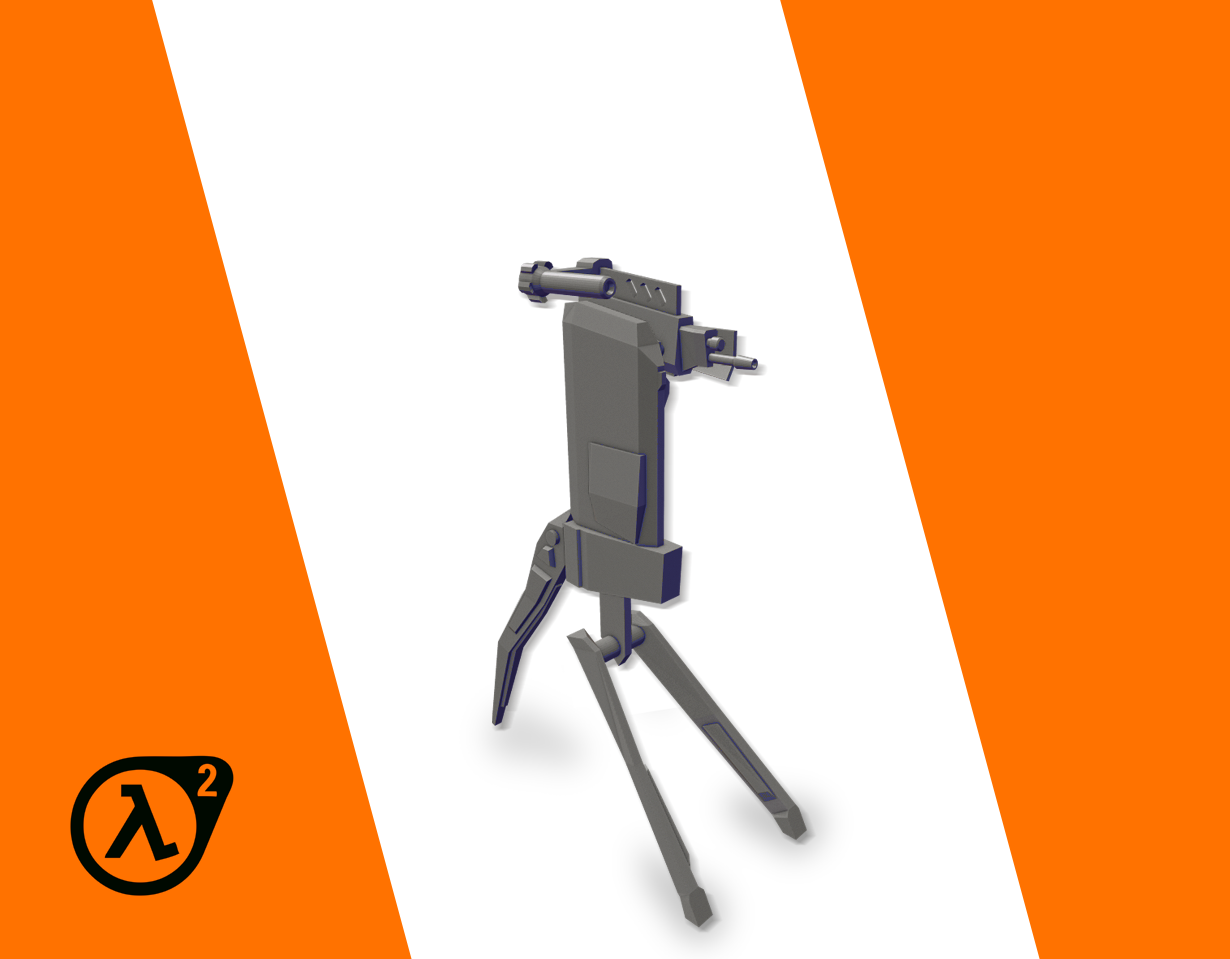 Combine Sentry Gun - Half Life 2