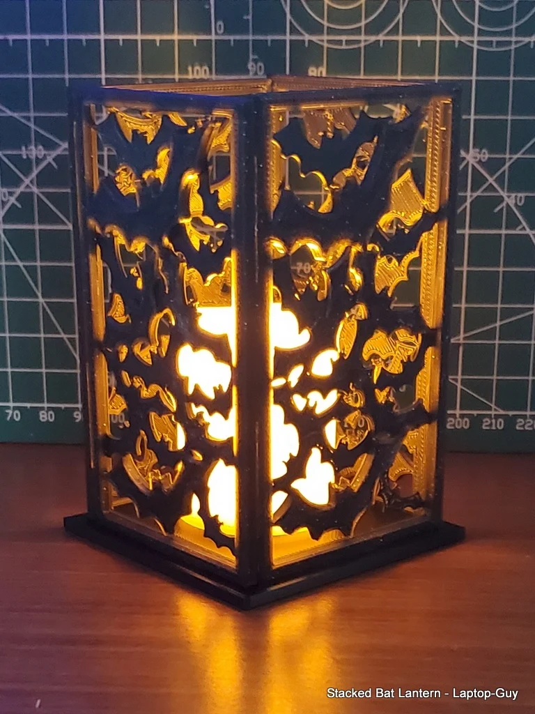 Stacked Bat Lantern