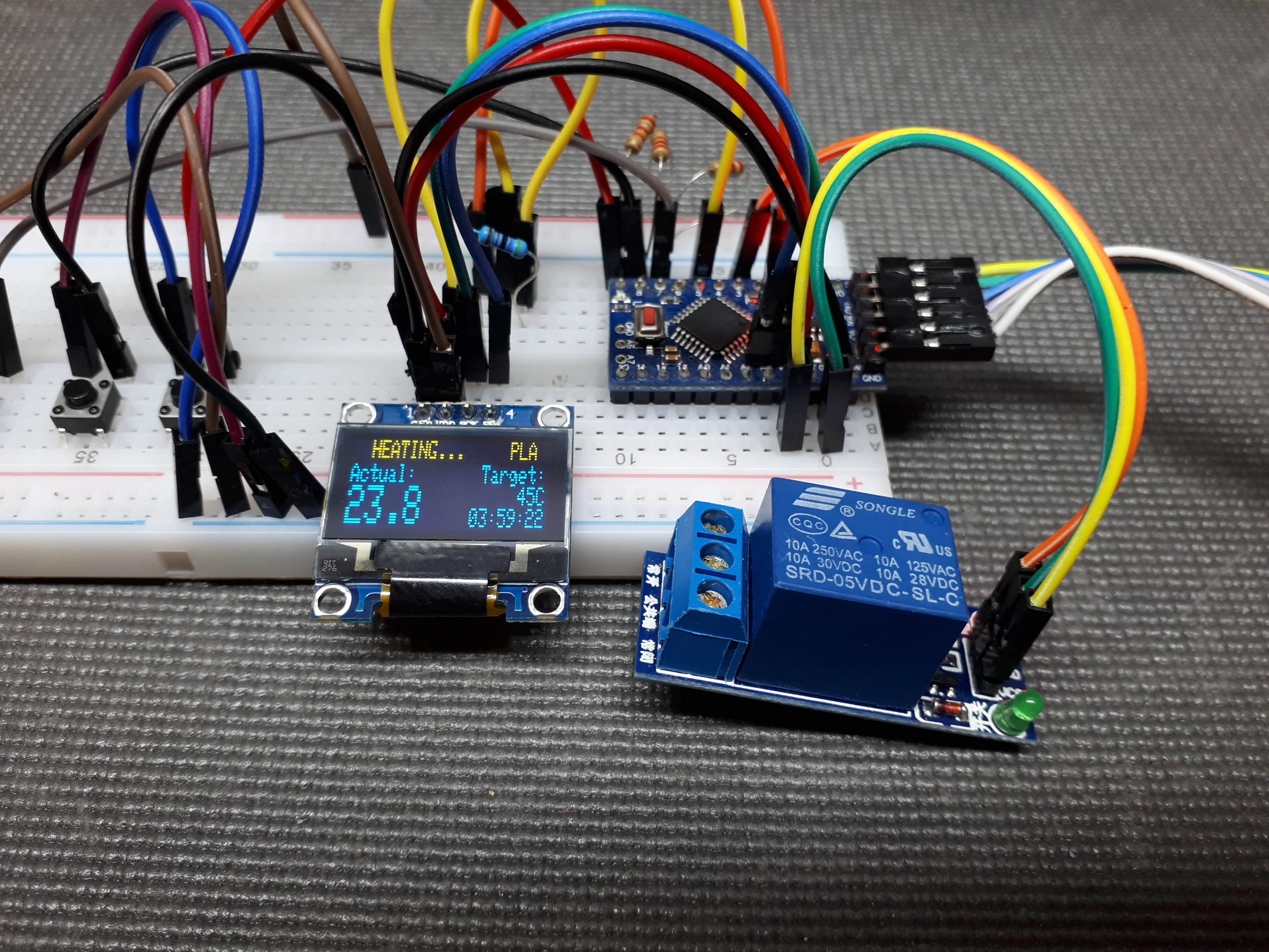 Filament Dehydrator Temperature controller - Thermostat