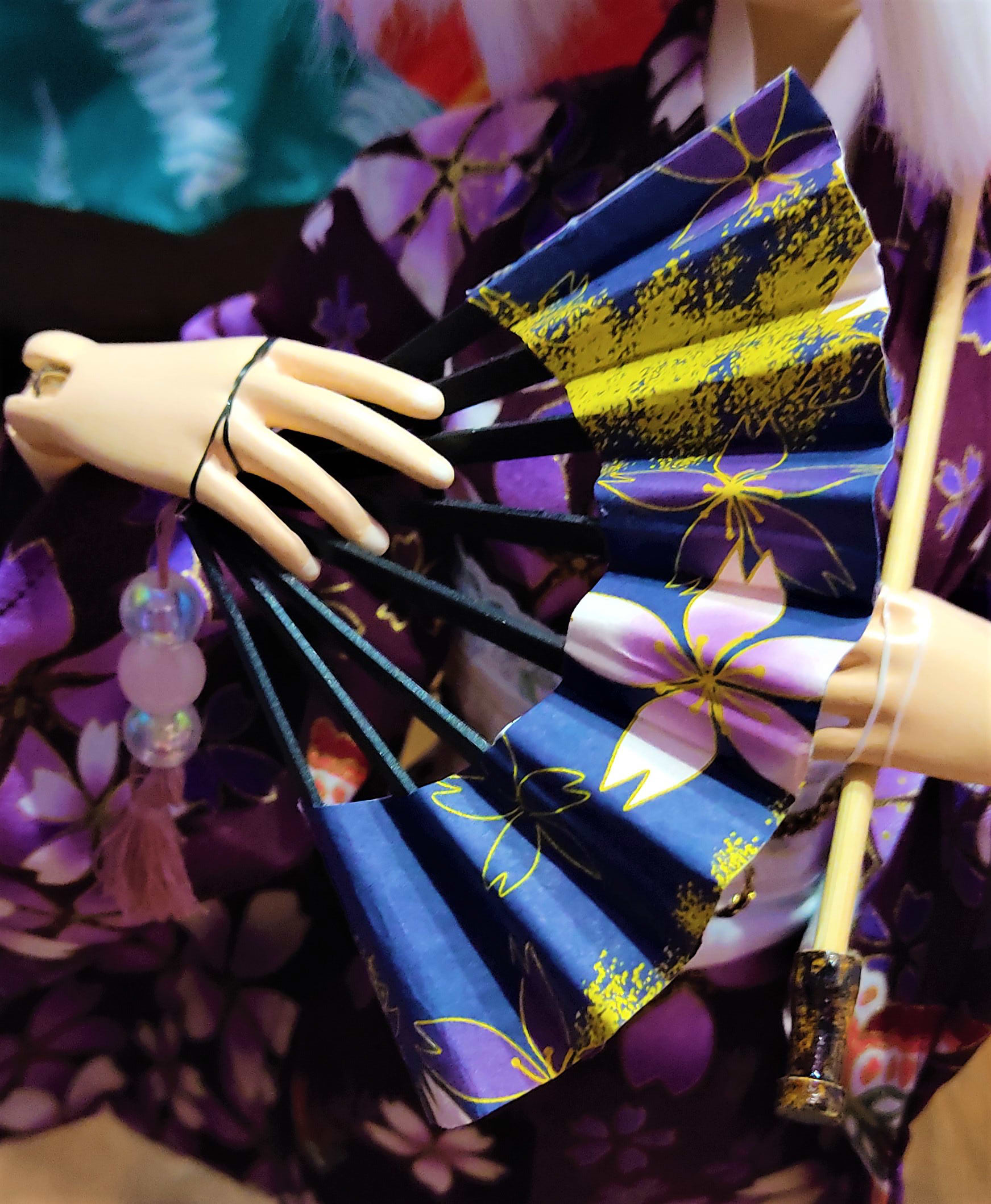 Hand fan for 1/3 BJD