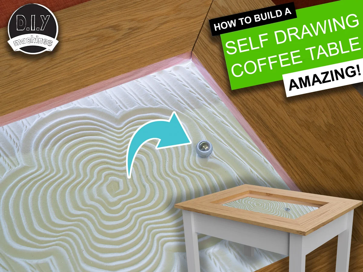 A MACHINE THAT DESTROYS WHAT IT CREATES - Kinetic Sand Art Table