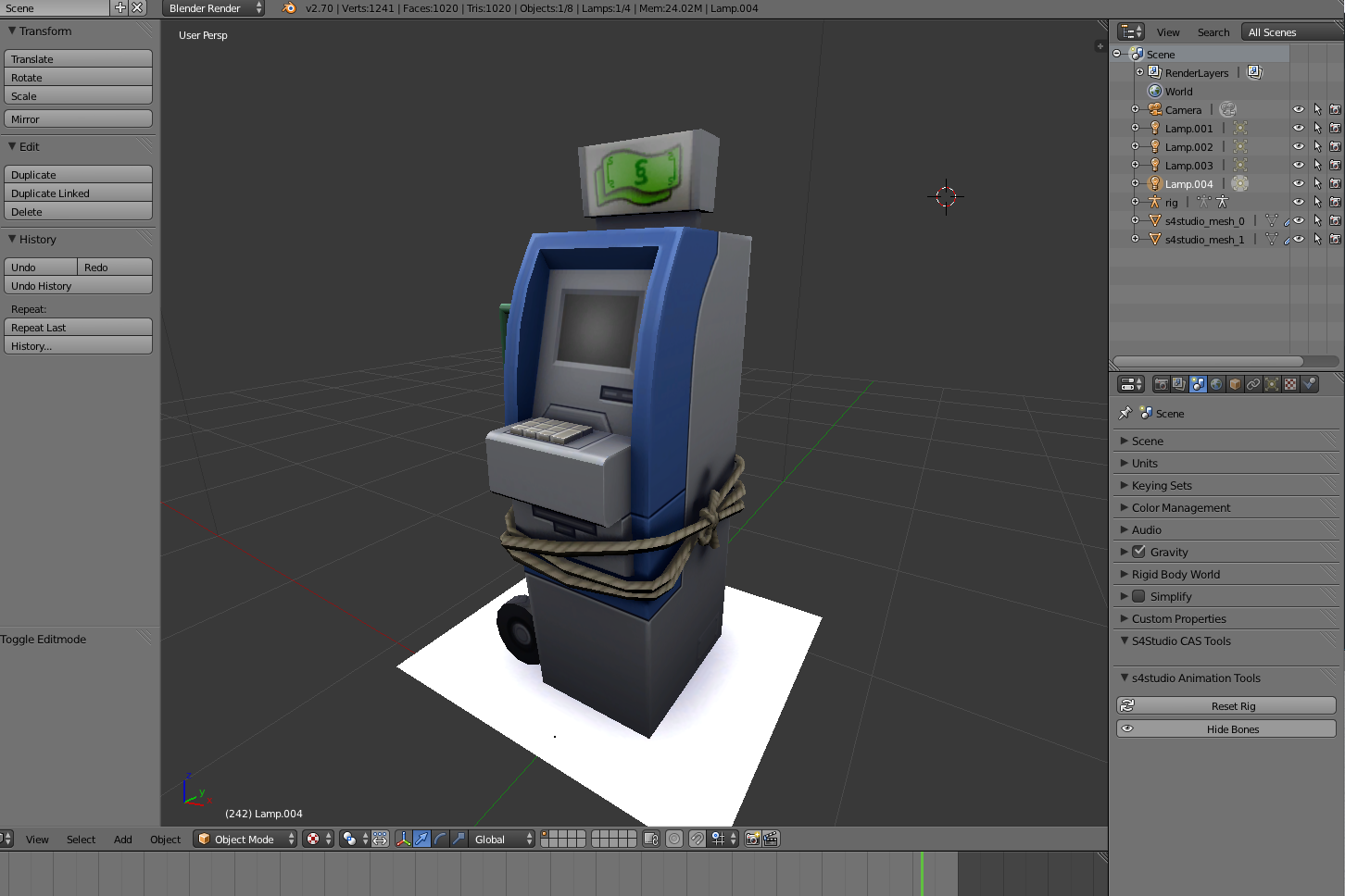Stolen ATM Sims 4