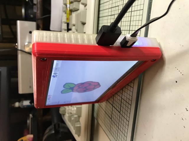 Case for AdaFruit 7" HDMI 800x480 Display with Touch
