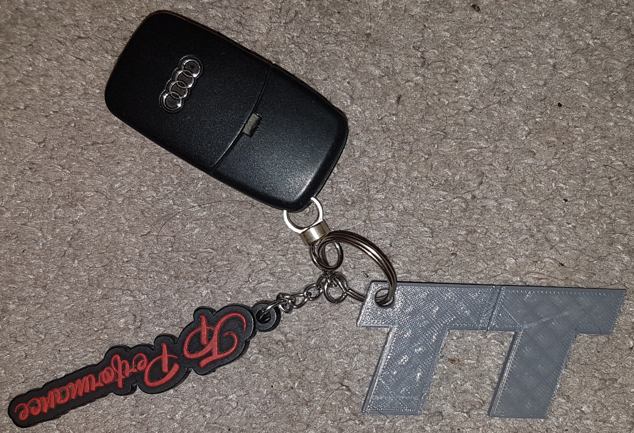 Audi TT Keychain