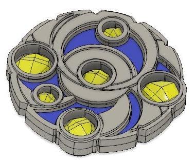 Keyforge Key Token - Multipart