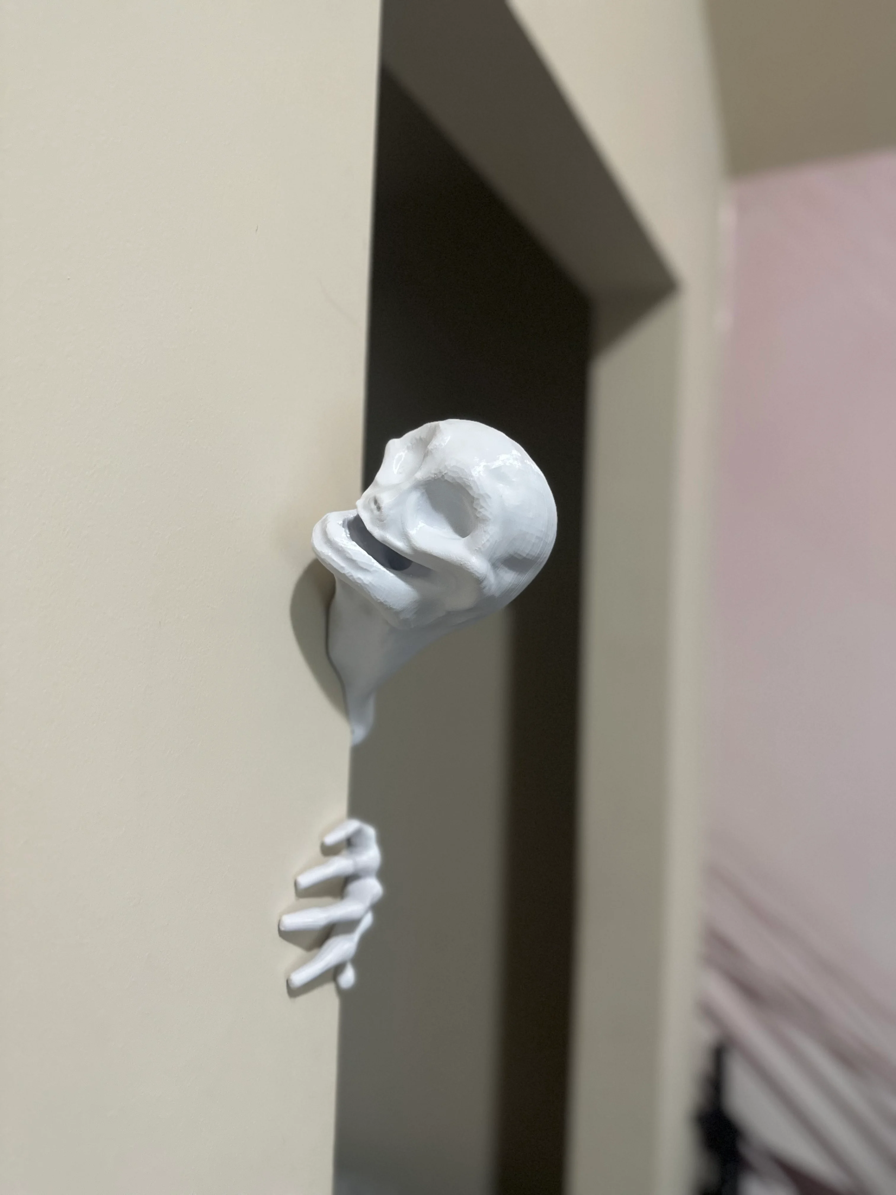 Peeking Creature Wall Mount