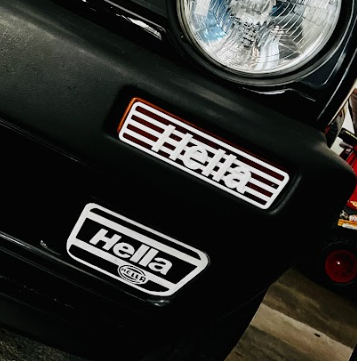 VW Golf mk2 Hella Big Bumper Indicator Cover