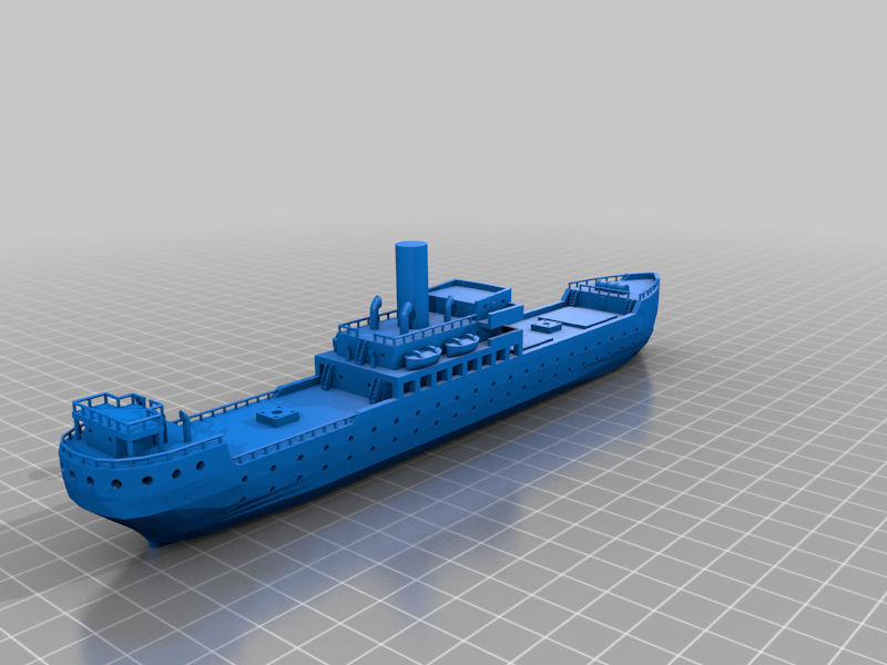 Karaboudjan ship - Tintin