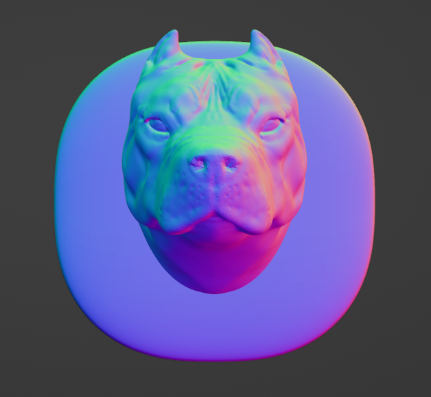 Pitbull Head Mount