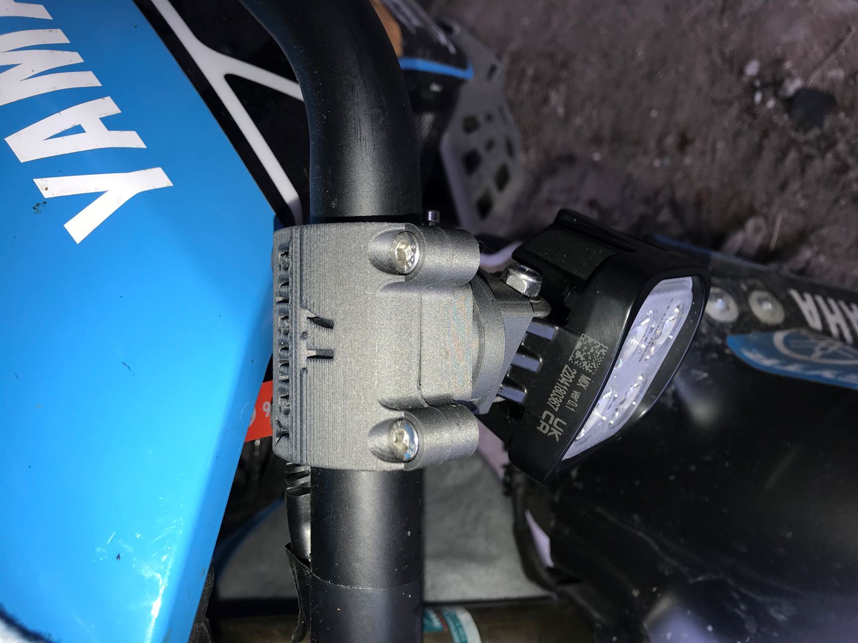 Accessoire porte Longue porté Moto Ténéré T7 VISION X DURALUX MINI COMBO