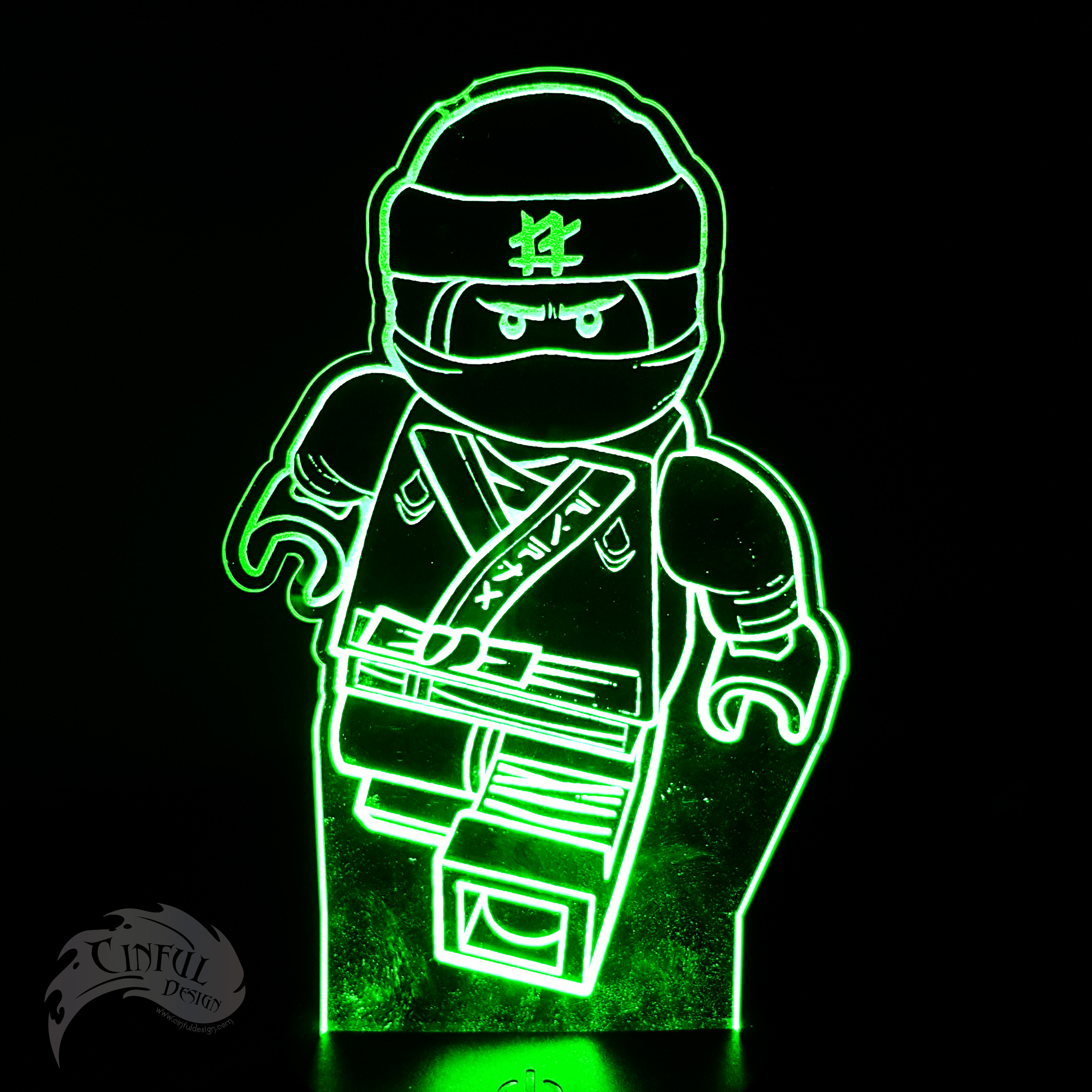 Ninjago Lloyd LED Lamp Plate