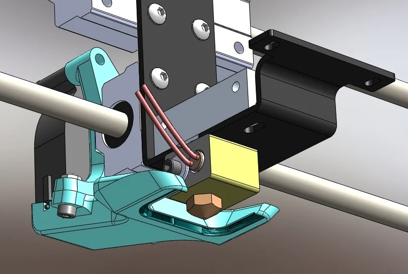 WANHAO i3 Fan duct