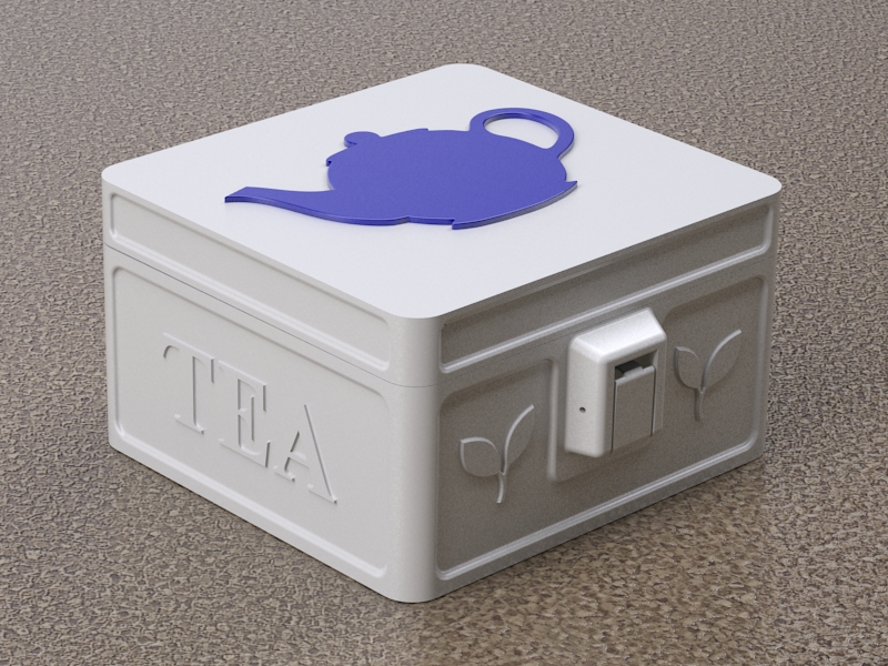 Countertop Tea Chest