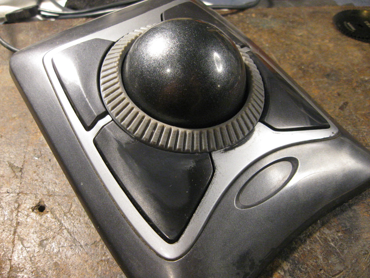 Simple Scrollwheel Retread for Kensington Expert Mouse