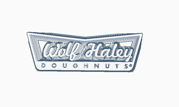 Odd Future "Wolf Haley" Doughnuts keychain