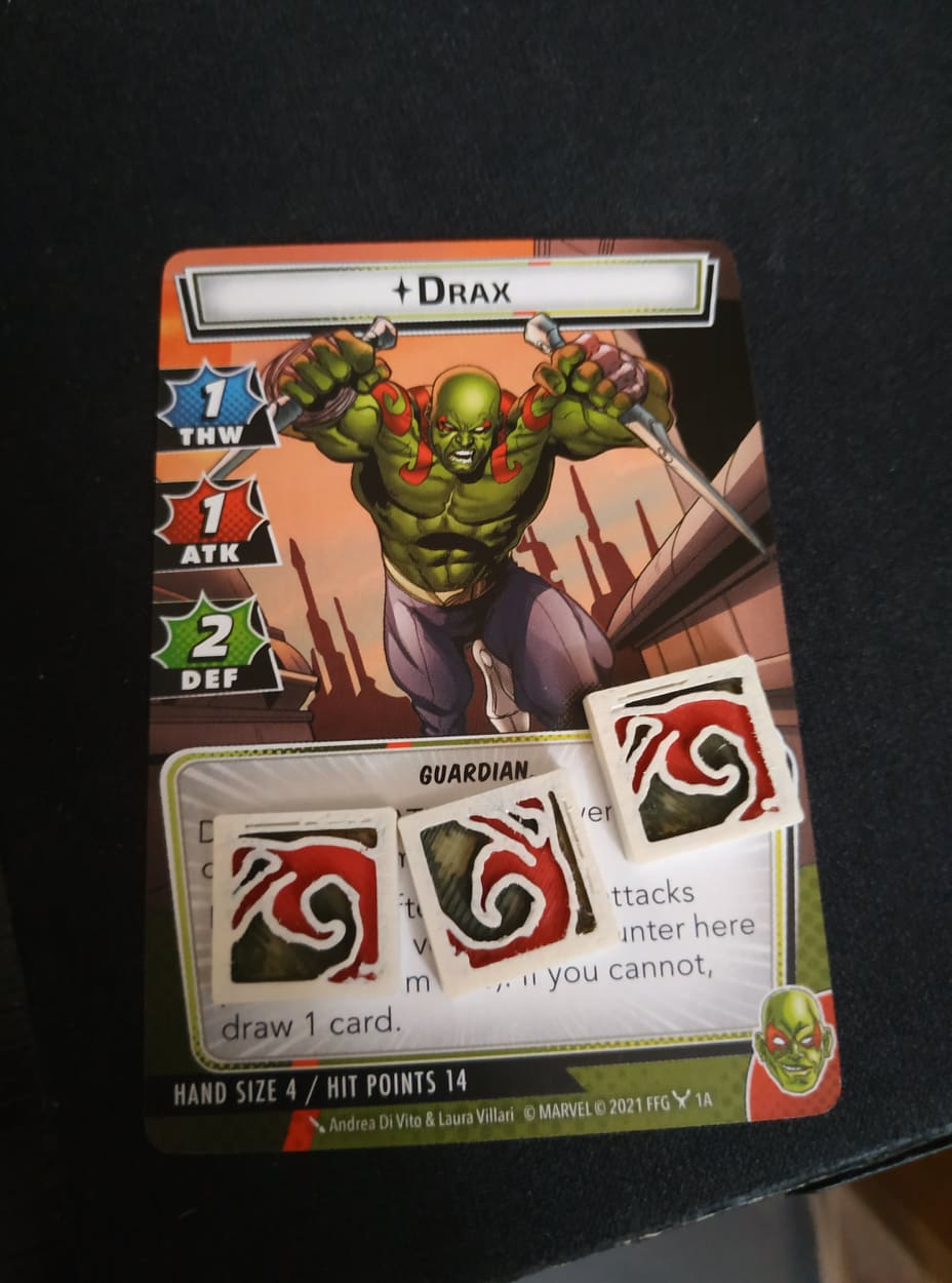 Vengeance (Drax) MARVEL Champions tokens