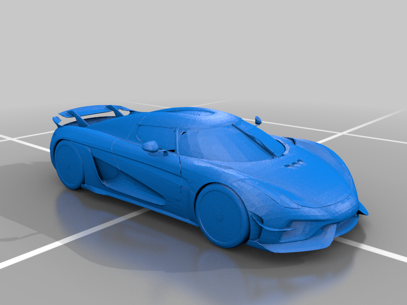 modern exotic sports car