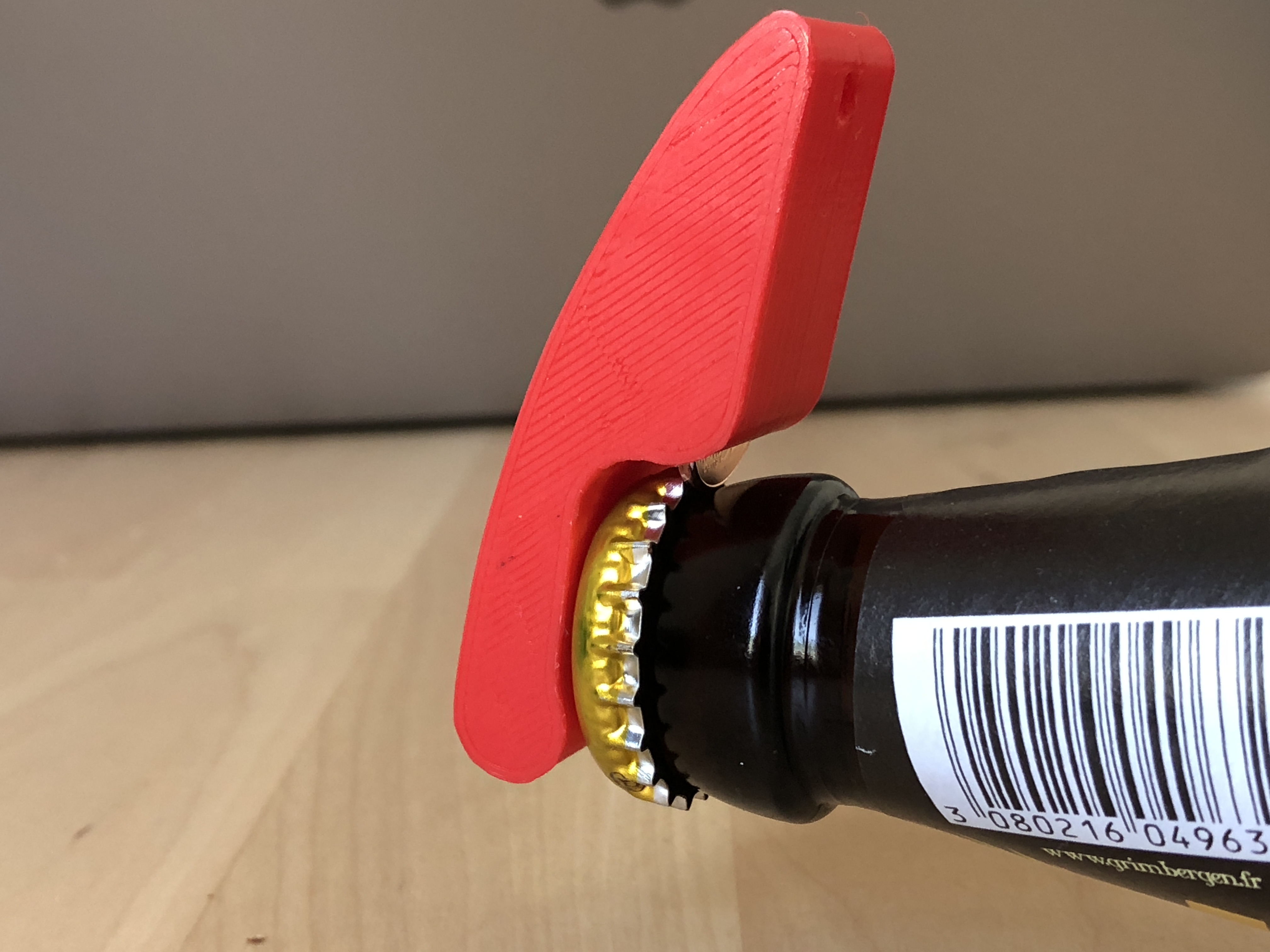 1ct Euro coin Bottle Opener