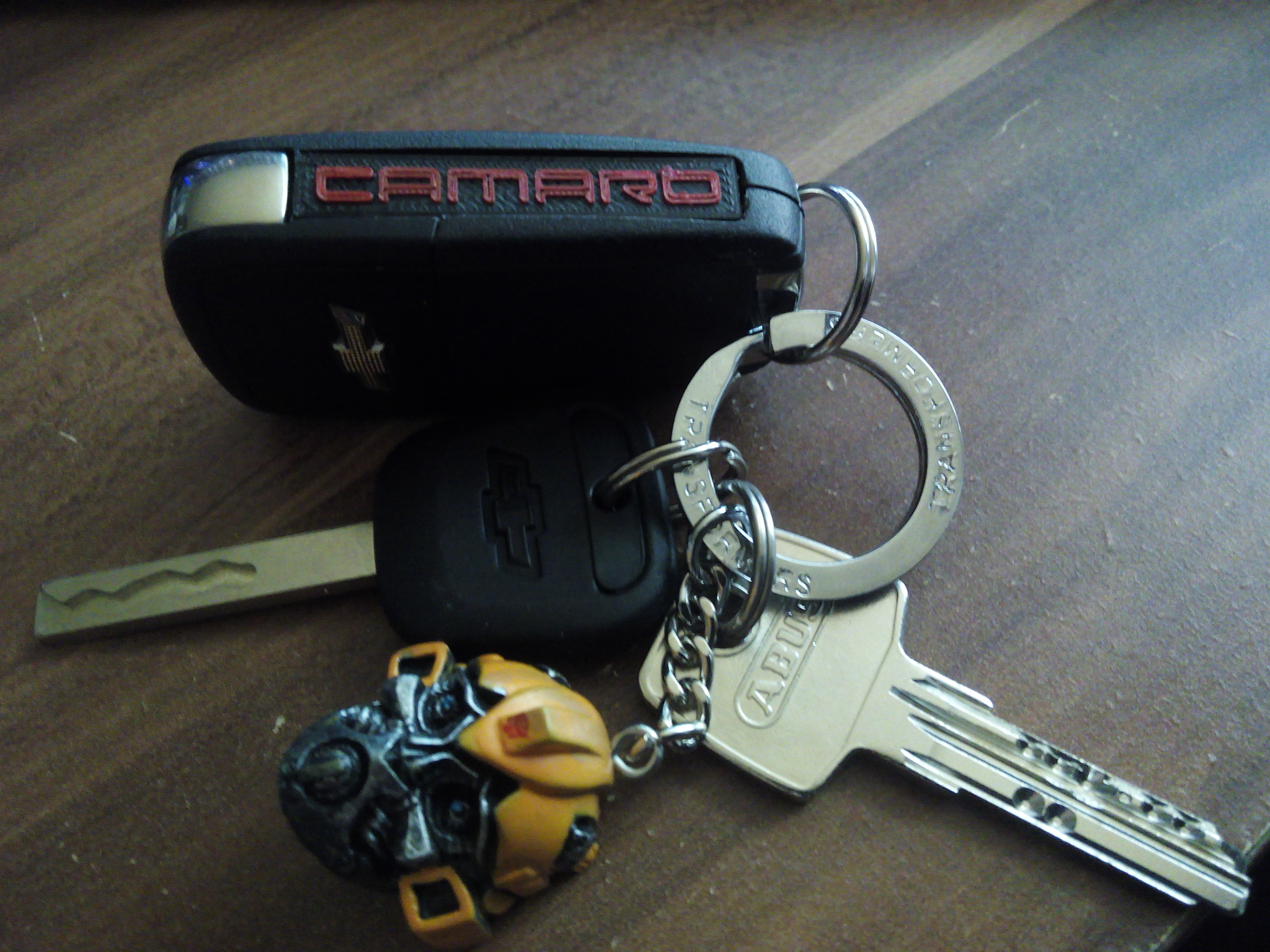 Key Insert Chevrolet Camaro 2010