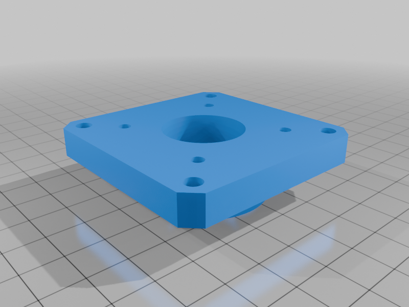 NEMA 23 to 17 Stepper Adapter