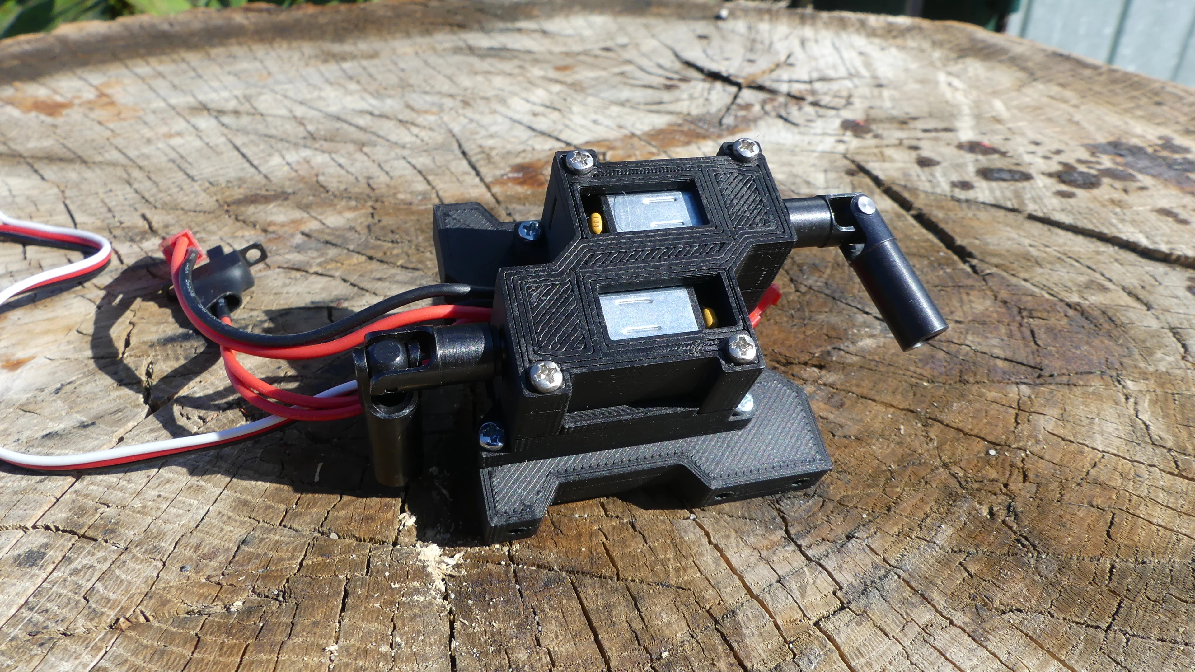 Dual N20 motor mount for all WPL models